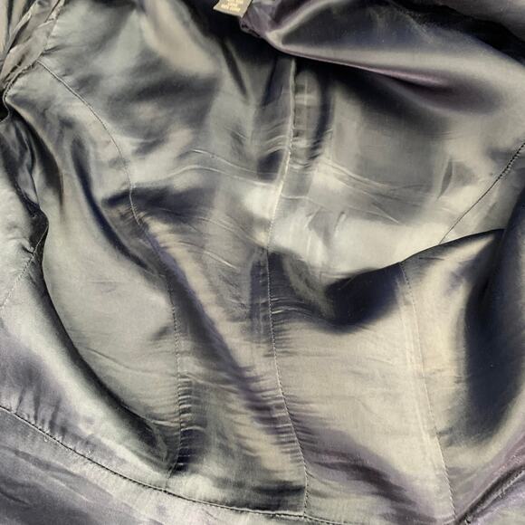 RRL by RALPH LAUREN Size S Black Twill Wool Double Breasted Coat - Picture 9 of 9